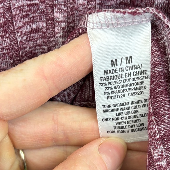 Aeropostale Pink Ribbed Sleeveless Tank Top - Picture 4 of 4